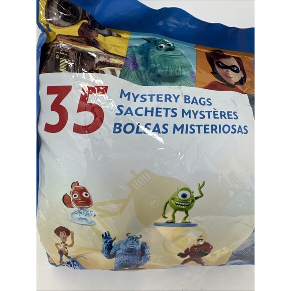 Mattel Disney Pixar Fun Pack Mystery Bags Toy Micro Collection 32 Mini Figures - Picture 2 of 4